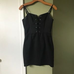 ALOT Women’s Mini Drawstring adjustable strap Stretch Dress Size 6